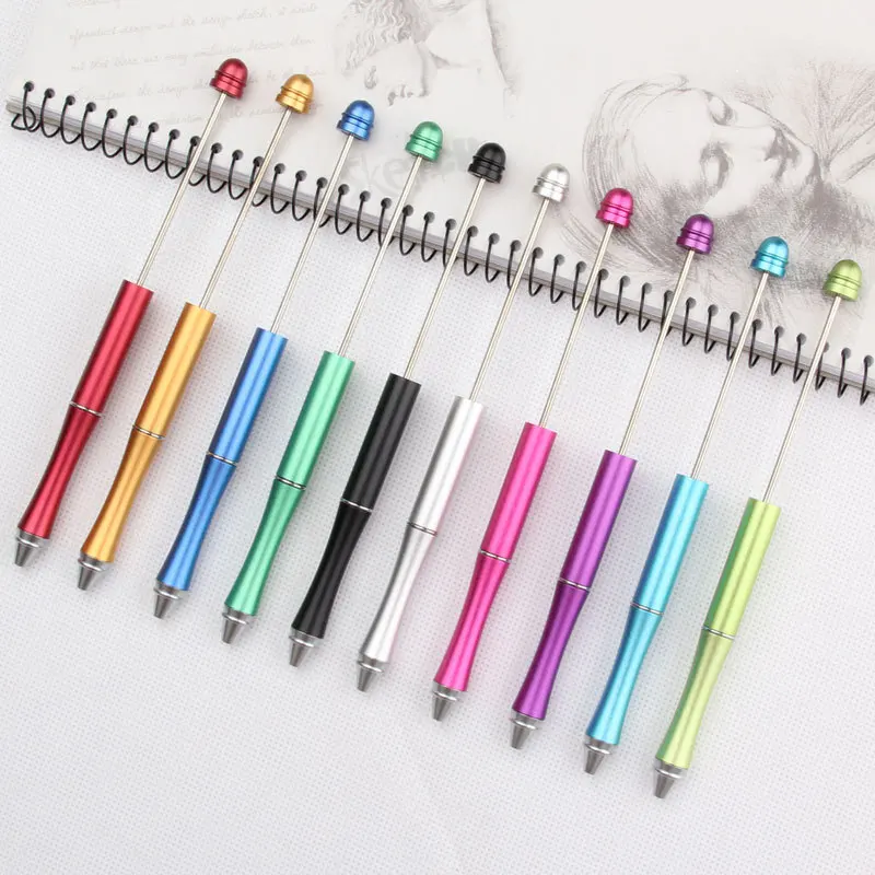 Stylo à Bille Multicolore en Métal Perlé, Fournitures pour Enfants et  Invités, 18 Pièces - AliExpress