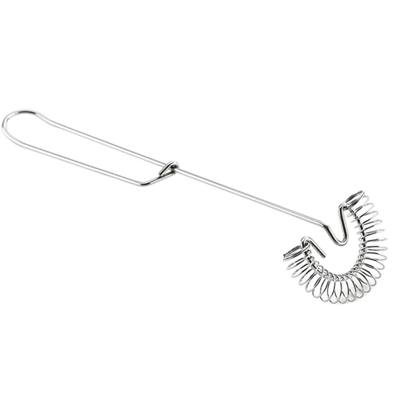Description Picture 6 of itemStainless Steel Spring Coil Hand Whisk Egg Foamer Coffee Milk Egg Cream Stirring Manual Egg Beater Kitchen Tools