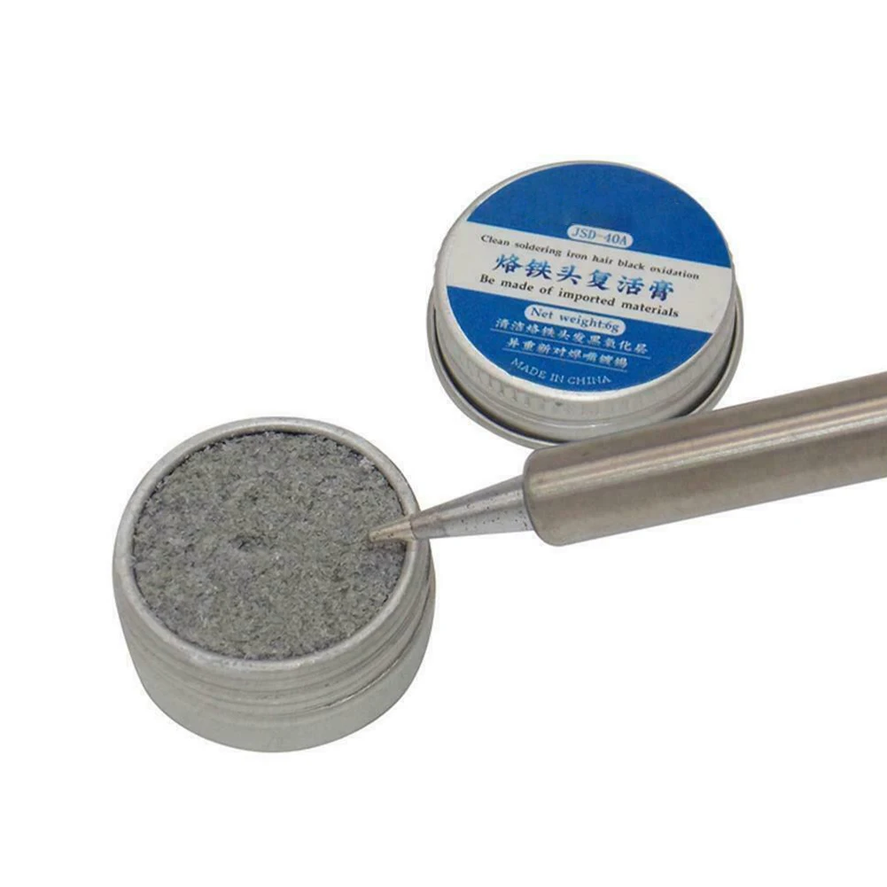 Refresher Solder Cream Tip Clean Electrical Soldering Iron For Oxide Iron Head Welding Fluxes Solder Paste Soldering Tool