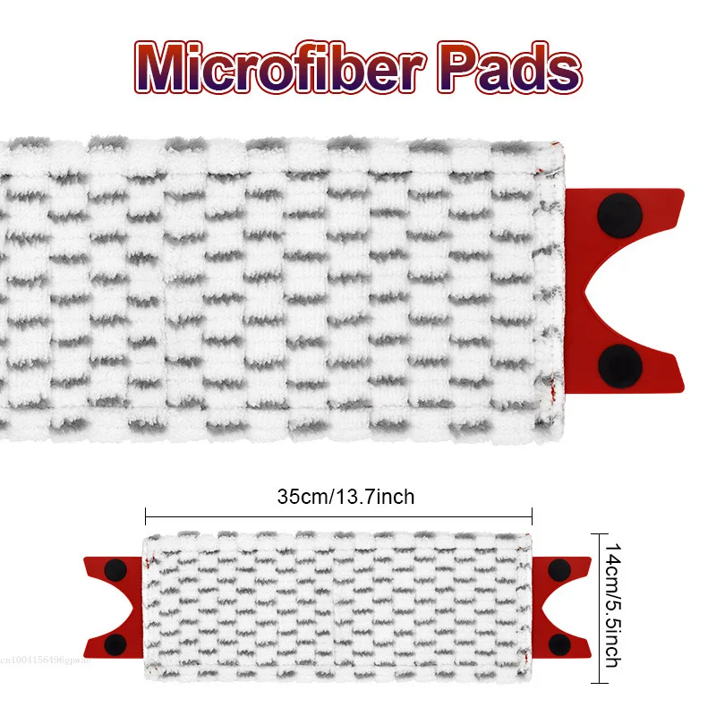Microfiber Mop Pad 2in1 Quick Drying Washable Reusable Replacement For Vileda UltraMax/UltraMaT