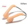Durable No-skid Soft Silicone Skin Color Nose Clip Adjustable Steel Wire Nose Clips Swimming equipment Water Sports Accessory 1