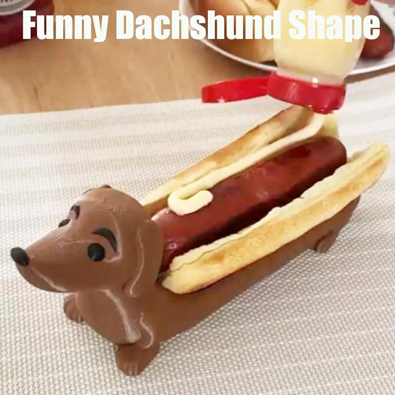 Hot Dogs Sushi Serving Tray Abyssinian Cat Dachshund Dinner Plate Home Decor Cute Shaped Sandwiches Snacks Food Plate ﻿