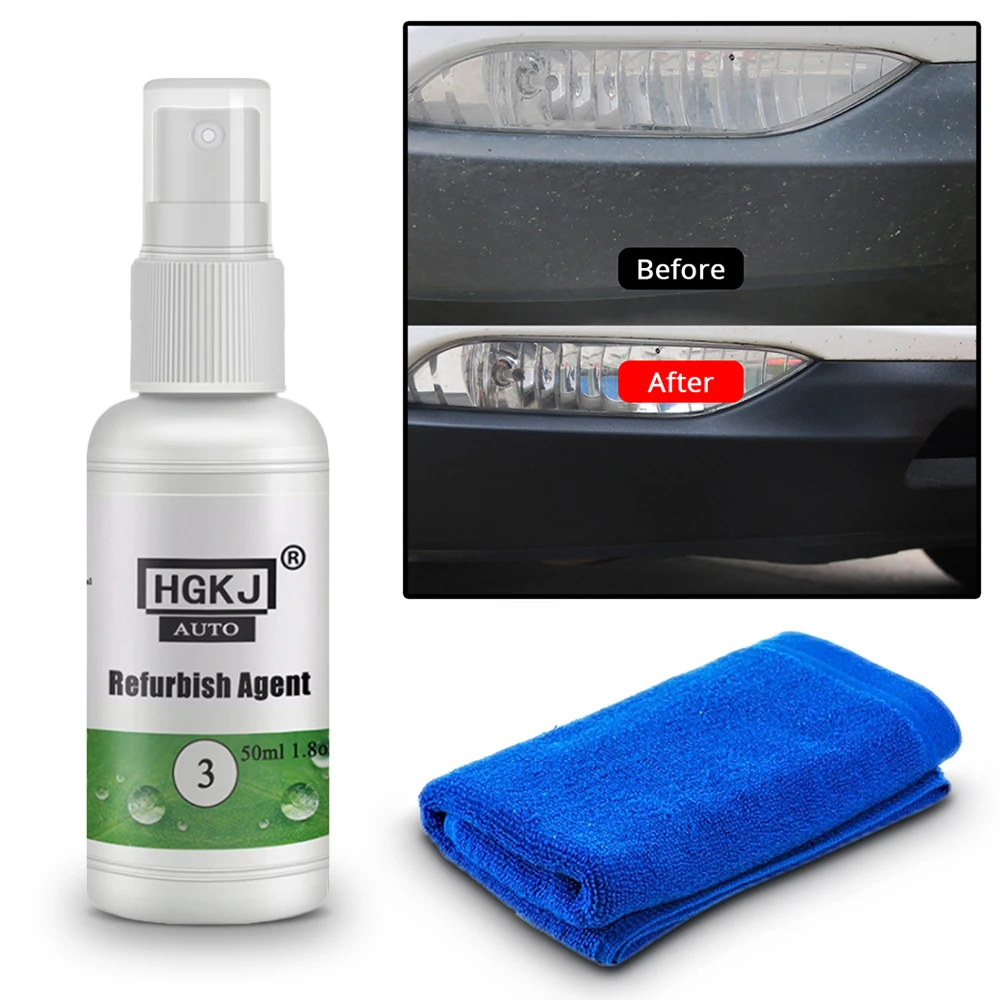 

HGKJ-3 Car Paint Care Polish Hydrophobic Coating Interior Leather clean Seats Glass Plastic Maintenance Clean Detergent renovate