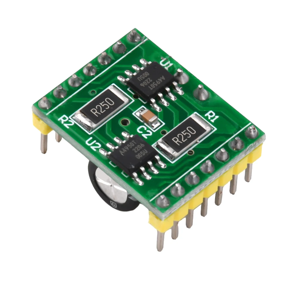 A4950 Dual Motor Drive Module Performance Super TB6612 DC Brushed Motor Driver Board DC7.6-40V