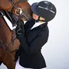MXLLINA Competition Equestrian Jacket Women Riding Horse Clothes Woman 4 Way Stretch Riding Jackets Horseback Show Coat 5