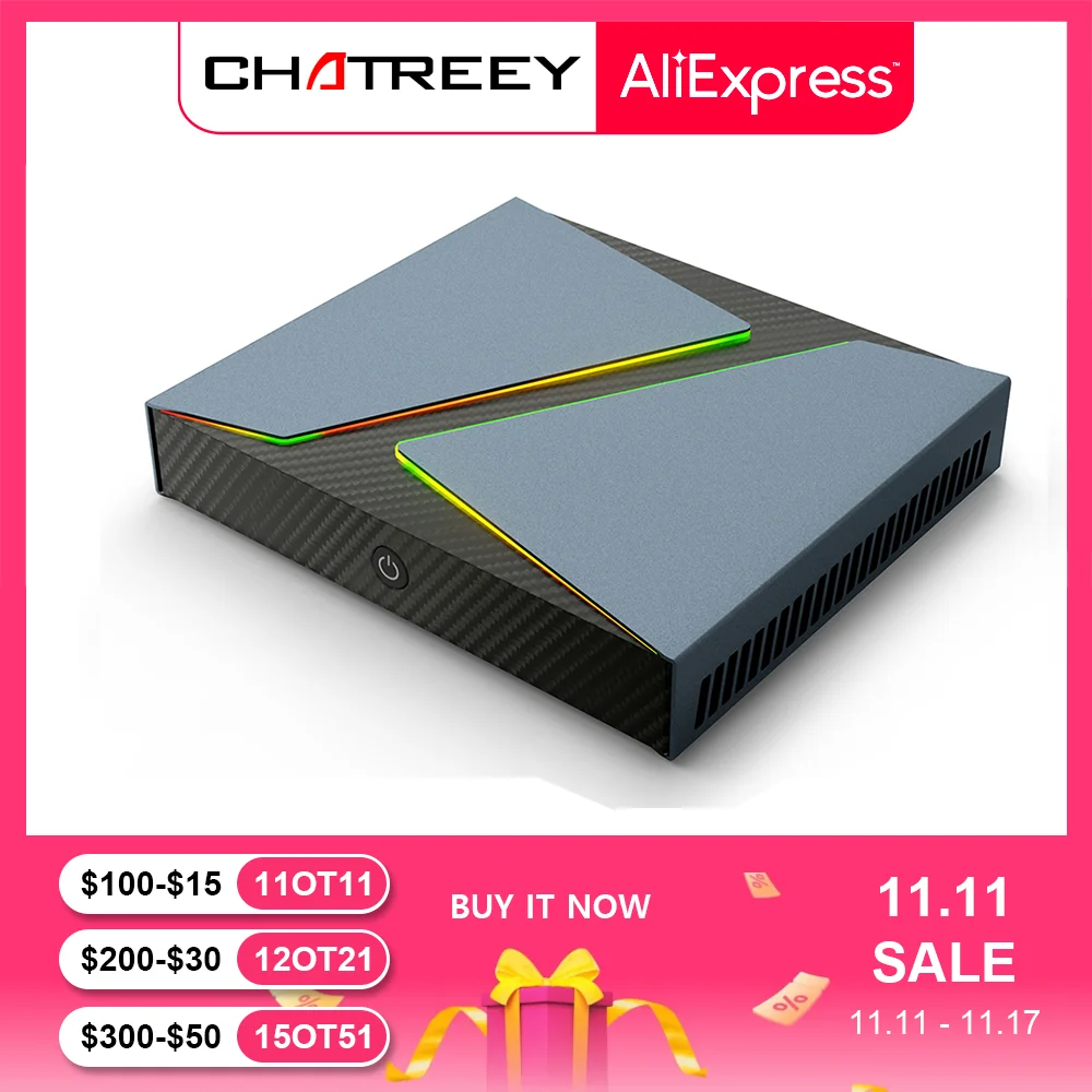 Chatreey-G1-G1P-Mini-PC-Gamer-Intel-i9-i7-8-Cores-with-Nvidia-GTX1650 ...