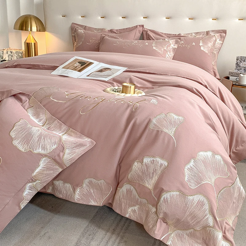

Korean Style Bedding Set Girls Twin Queen Size Flat Pillowcase Bedding Set Adult Fashion Juego De Ropa De Cama People Bedsheet