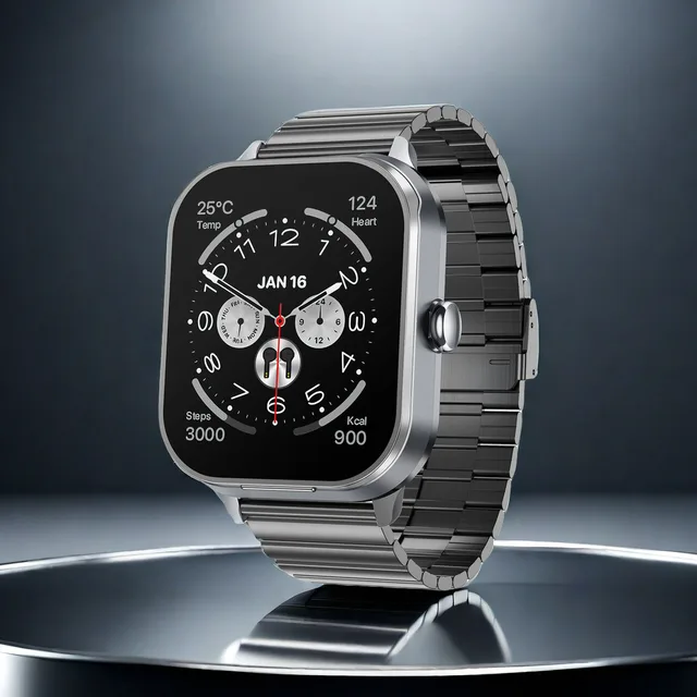 GeiLiVity Smartwatch Masterpiece - 5.3 Wireless, NFC Enabled, Multi-Functional Sports Watch with Built-in Earbuds for Hands-Free 2