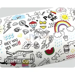 Customized Vinyl Wrap Protective Sticker - Nikon Z6 III (49 Graffiti Cute)