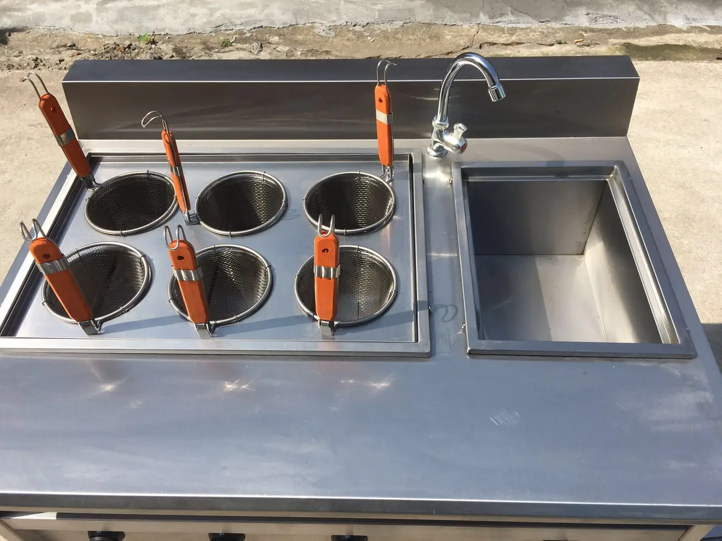 Noodle Cooker Cooking Equipment For The Restaurant Electric Noodle Boiler Machine Pasta Cooker 4