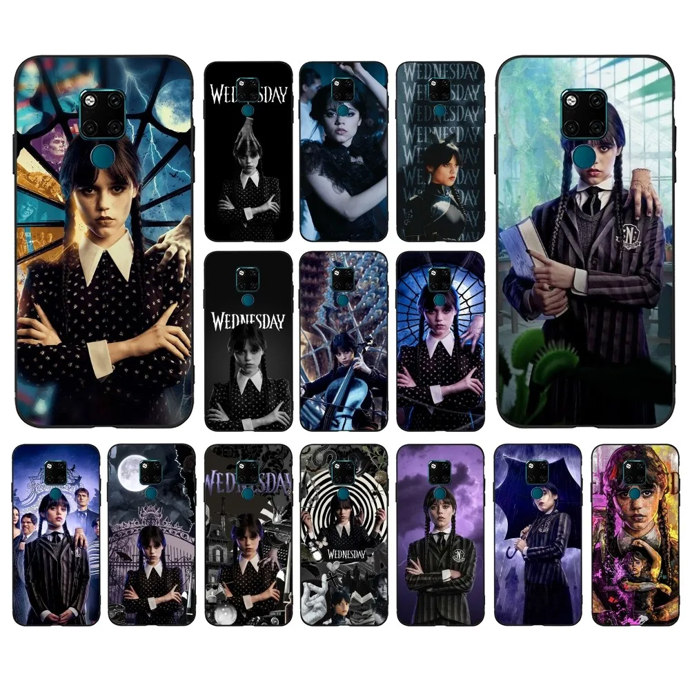 

Wednesday Addams Family Tv show Phone Case For Huawei Mate 10 20 30 40 50 lite pro Nova 3 3i 5 6 SE 7 pro 7SE