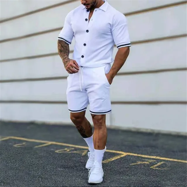 5 Bulk Items Wholesale Men Sets Summer Short Sleeve Outfits Two Piece Set  Casual T-shirt Top Shorts Mathing Sets Tracksuits 8121 - Men's Sets -  AliExpress