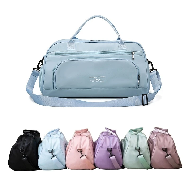 Women Fashion Gym Bags Outdoor Waterproof Sport Bag With Shoes