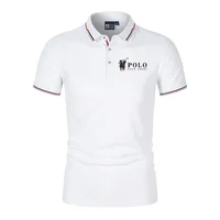 Polo d'été premium pour homme, séchage rapide, respirant, décontracté, mode business, sport, manches courtes, vêtements pour homme 1
