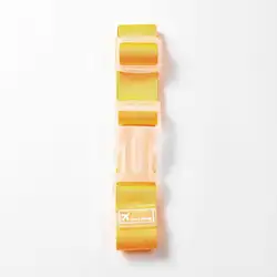 Adjustable Nylon Luggage Straps with Metal Spring Clip (YELLOW)