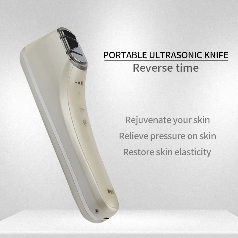 Hifu Machine for Face Portable Antiaging Mini Hifu Face Lifting Anti-Wrinkle Device Heated Warm Up Pro 7D HIFU Facial Machine
