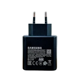 Samsung 45W Super Fast Charge Type C Adapter - Black EU Charger