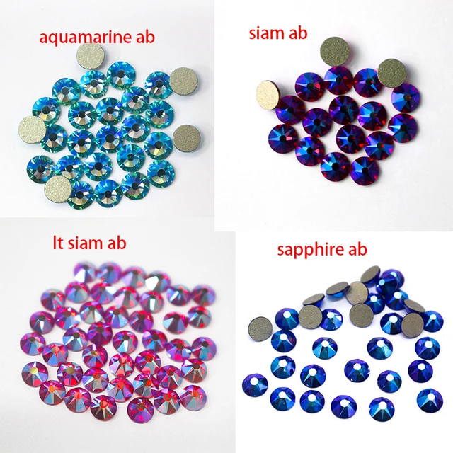 Light Sapphire AB Crystal Color Rhinestone (10 Gross Pack)