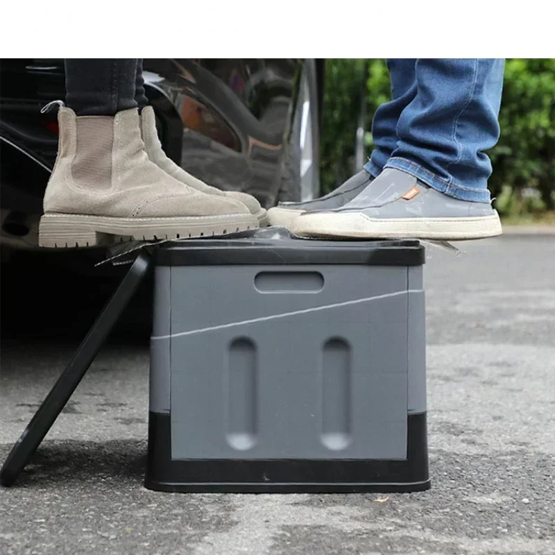 Stable Non-Slip Portable Outdoor Toilet, Deodorized Folding Camping Seat, Emergency Mobile Toilet for Comfort, Camping Seat 4