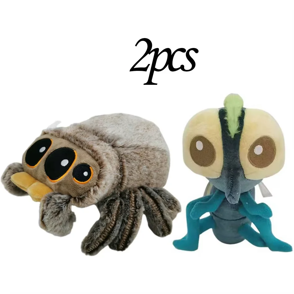 Baumwoll-Tierplüschtier Insekten-Spinnen-Plüschpuppe Schwarz Lucas Anime-Spielzimmer-Dekoration Ornament Weihnachts-Geburtstagsgeschenk – Detail 2