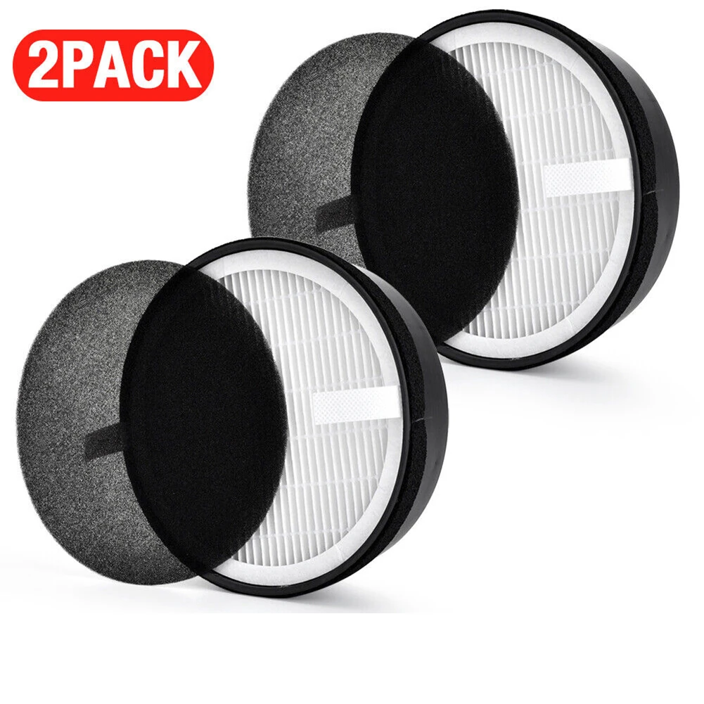 

2pcs Filter+2pcs Activated Carbon Filter For Levoit LV-H132 And LV-H132-RF Vacuum Cleaner Spare Parts Replacement Accessories