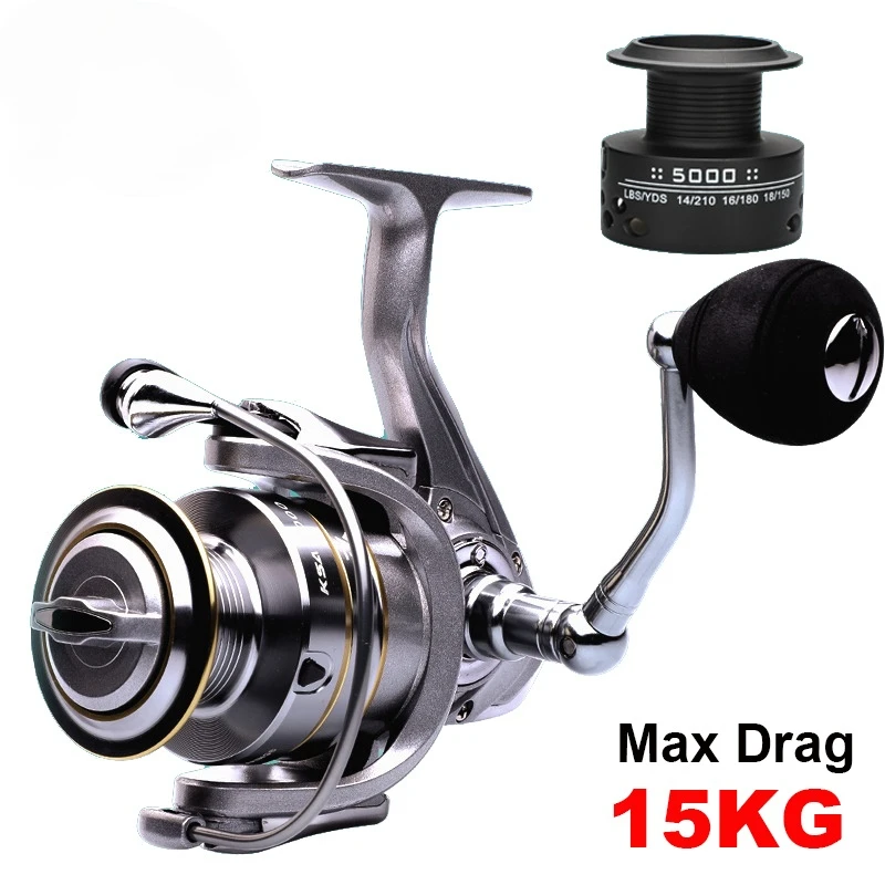 Спиннинговая катушка SHIMANO DAIWA двойная шпуля 14 + 1 шарикоподшипник подходит для