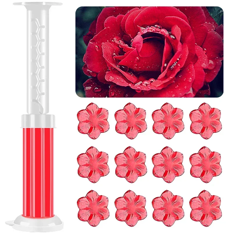 Floral Toilet Gel Air Freshener and Cleaner
