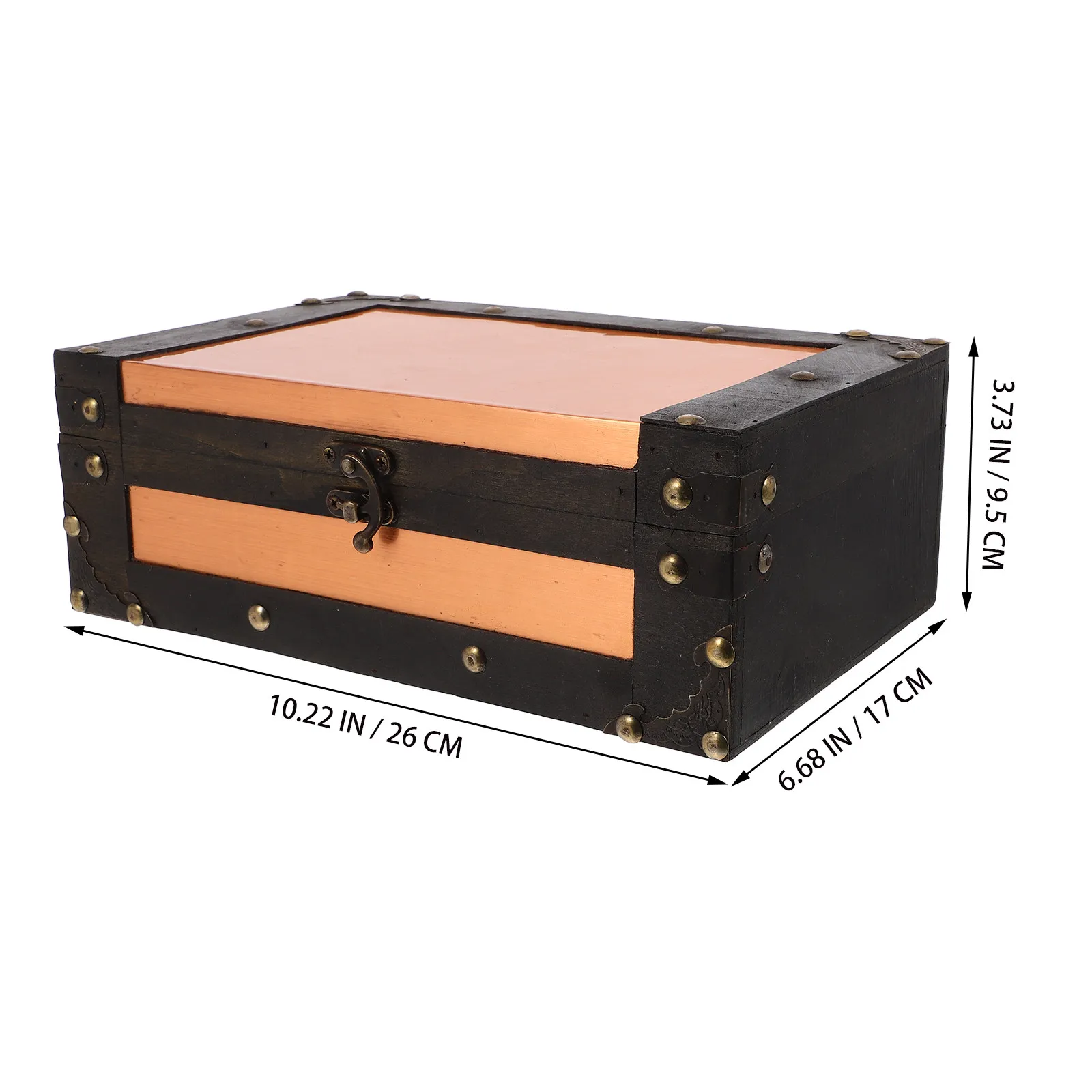 빈티지 나무 보관함 장 기념품 상자 레트로 보물 상자 작은 나무 여행 가방 웨딩 기념품 창의적인 디자인