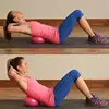 25cm Anti-Burst Yoga Ball Pilates Matte Surface Fitness Thickened Explosion-proof Durable PVC Pilate Balls Shape Body Legs Hips 3
