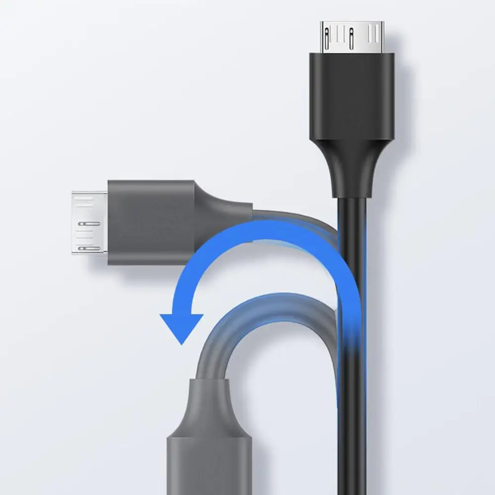High-Speed USB 3.0 External Hard Drive Data Cable