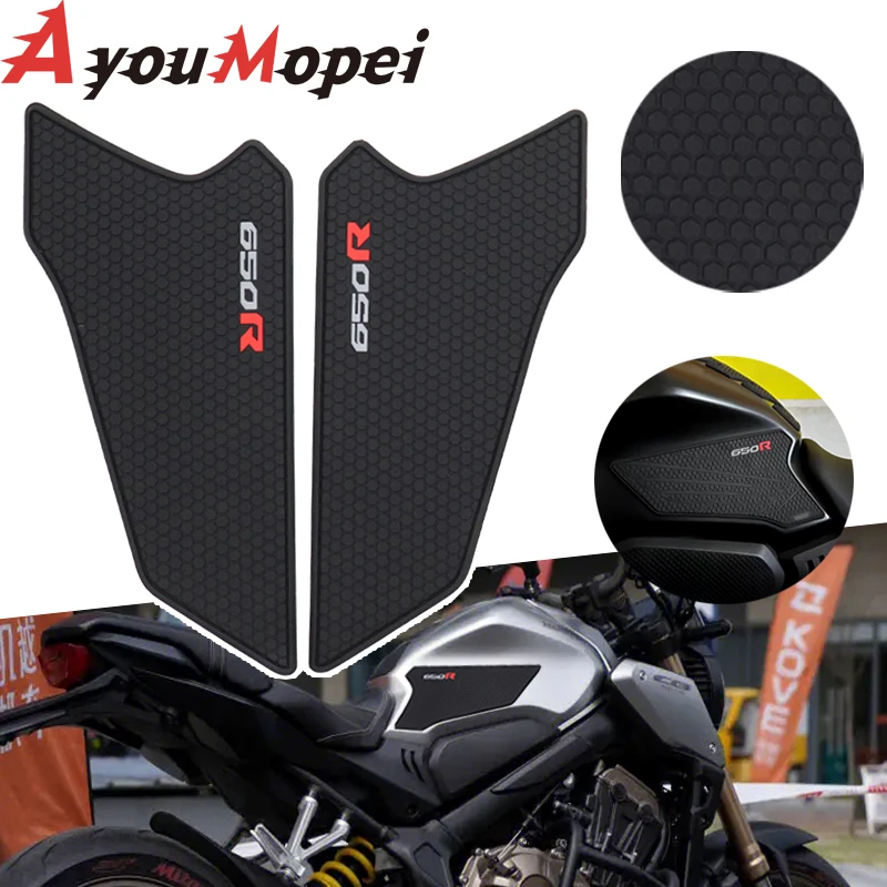 

Fit For HONDA CB650R CBR650R CB 650R CBR 650R 2019-2023 2022 Motorcycle Gas Tank Pad Knee Grip Kit Pad Anti Slip Tank Propection