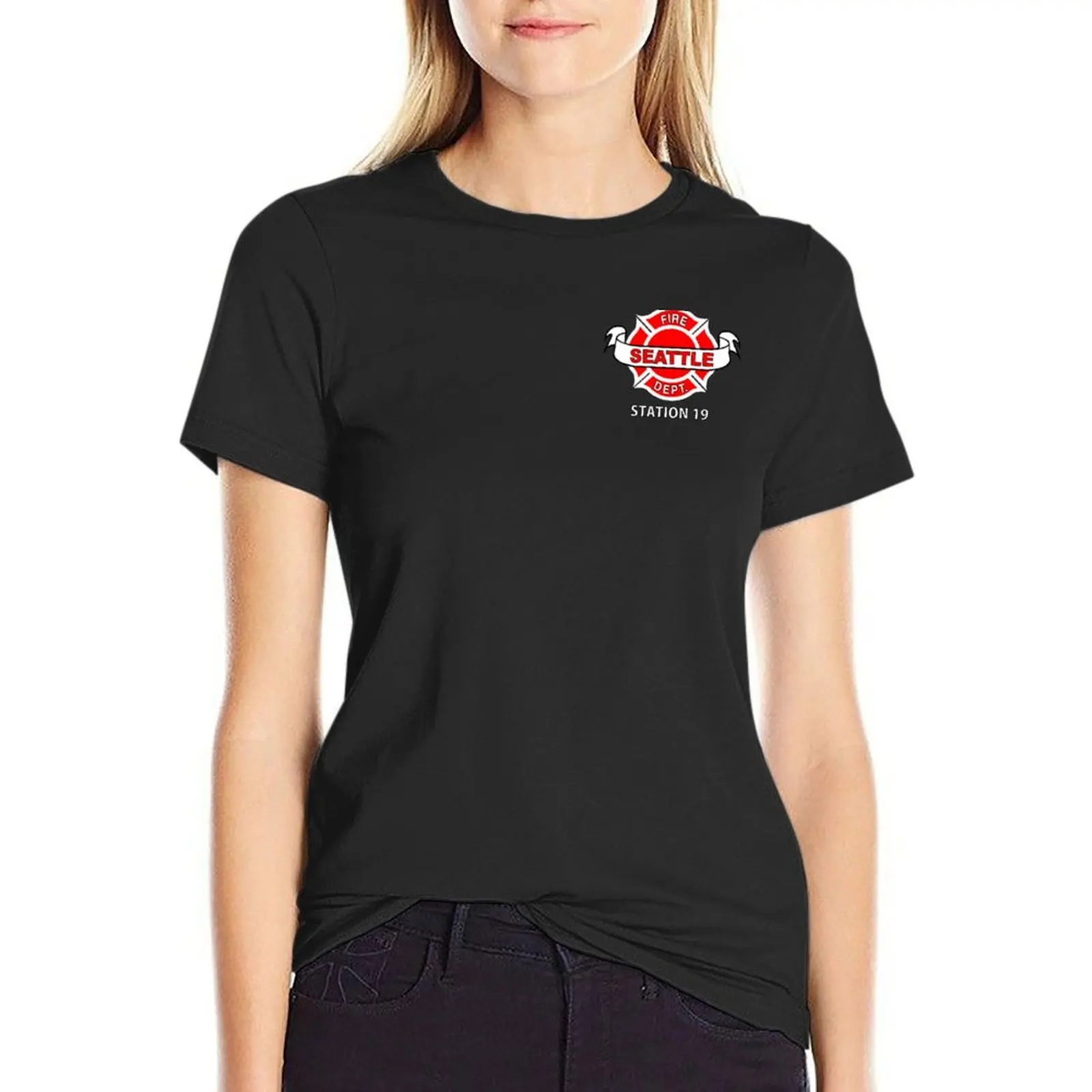 Station 19 Work Shirt T-Shirt sweat hippie clothes Women's t-shirt