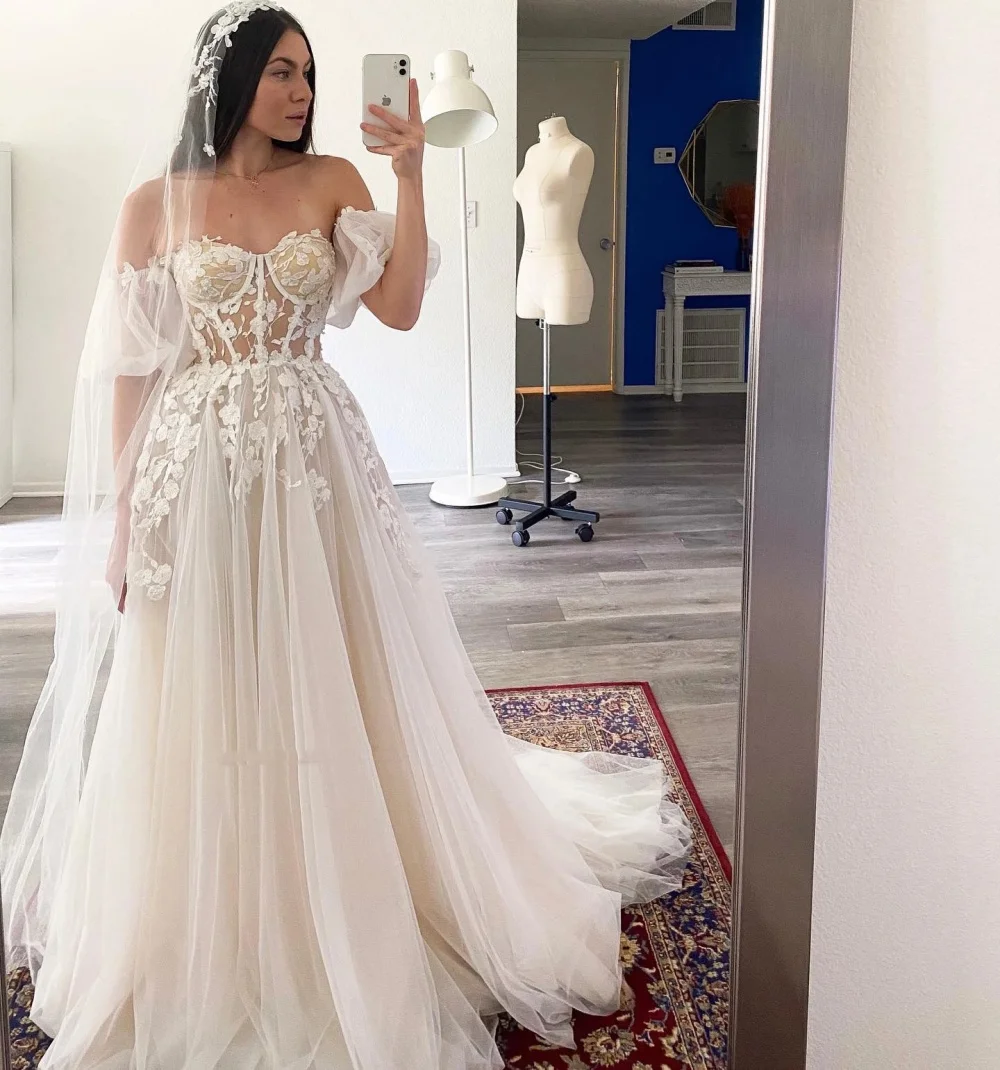 Женское пляжное свадебное платье