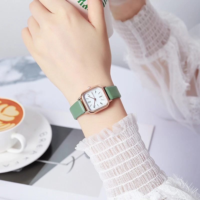 

Fashion Luxury Women Bracelet Quartz Watches for Women Wristwatch PU Leather Watch Lady Sports Dress Clock Gift Ladies Sweet