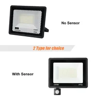 LED FloodLight PIR Motion Sensor Outdoor Led Spotlight 10W 20W 30W 50W 100W IP66 Waterproof Outdoor Garden Lighting Street Light - Image 3