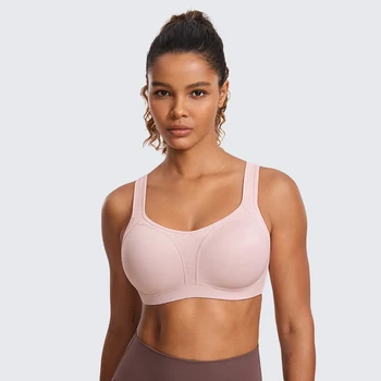 Sports Bra Women Underwire Pad Underwire Running Workout Lady Underwear 1