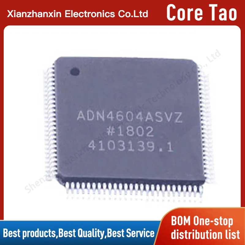 

1pcs/lot ADN4604 ADN4604ASVZ ADN4604ASVZ-RL TQFP-100 Signal switch/codec/multiplexer