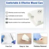 4'' x 4' 10pcs Calcium Alginate Wound Dressing Non Stick Gauze Pads High Absorbency Dressing Products for Wound Care 3