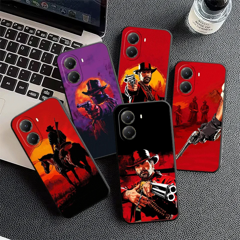 Red Dead Redemption Themed Soft Phone Case