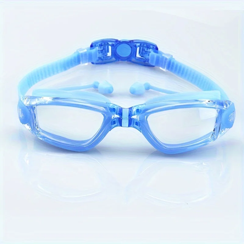 Swimming Goggles Fog and water repellant swimming goggles with adjustable straps and earplugs men women suitable for training play