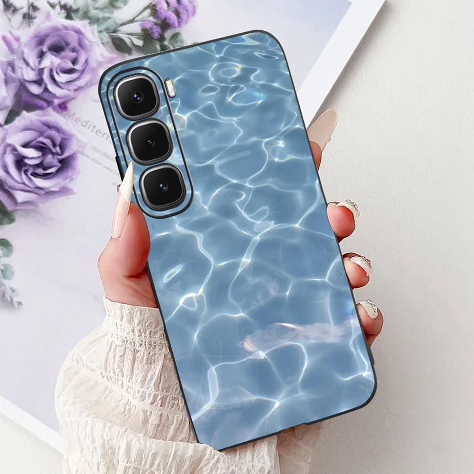 Cute Painted Soft Silicone Phone Case Cover for Infinix Hot 60 Series