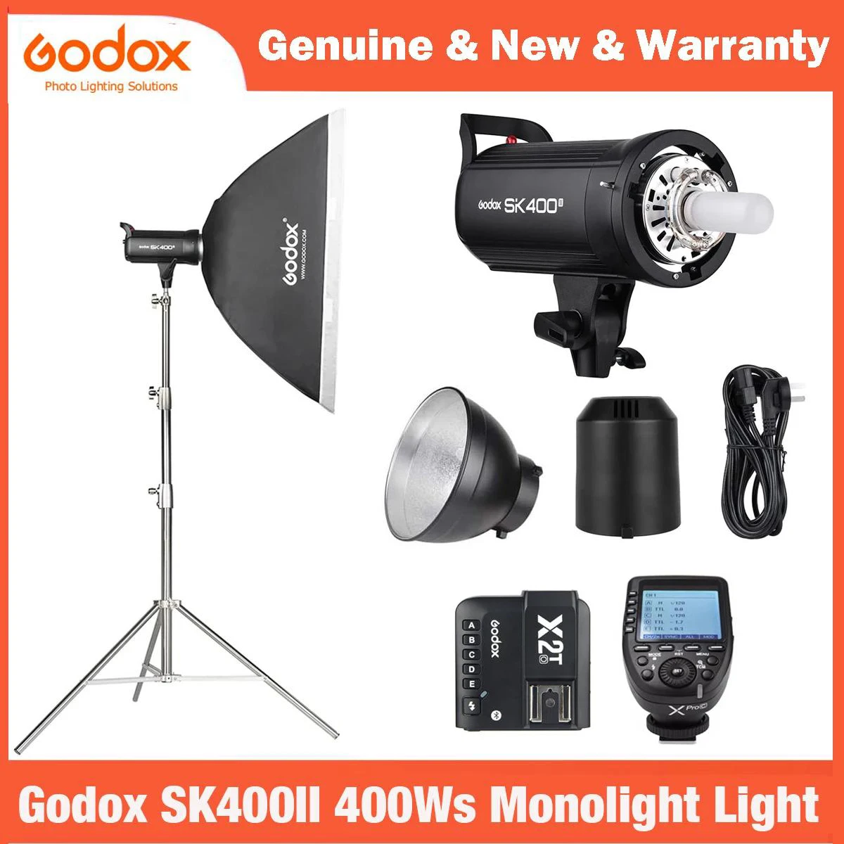Godox ストロボ SK400II を実際に使ってみた：プロ級スタジオライト 