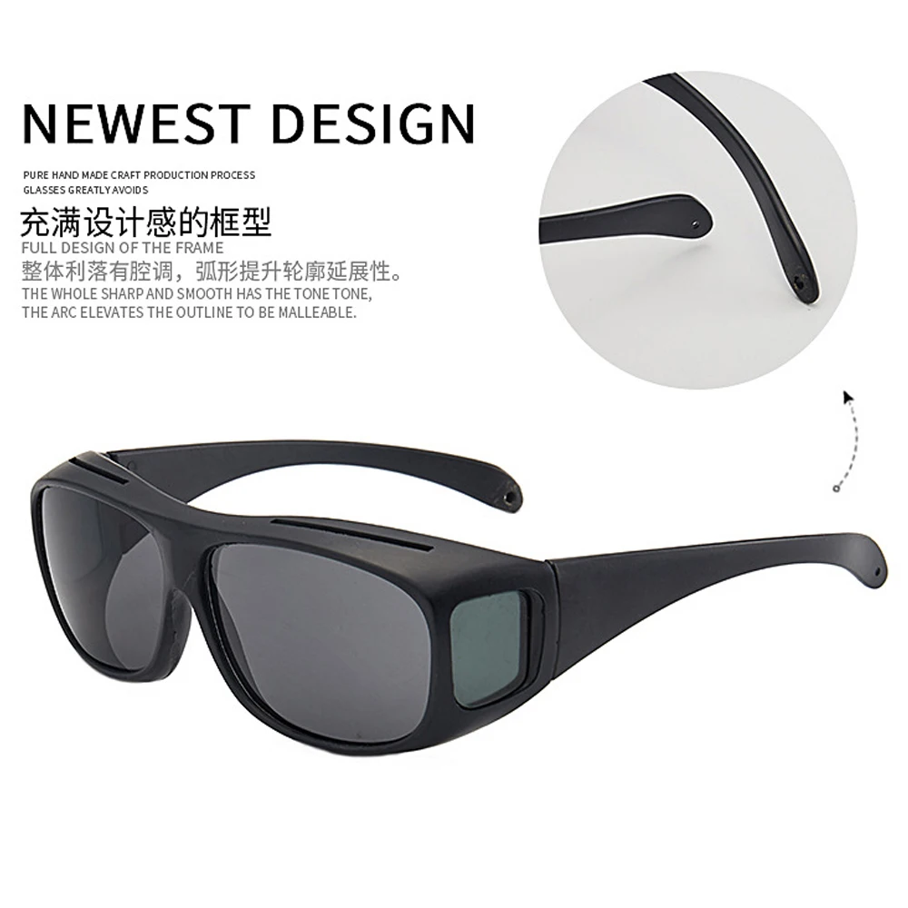 Fashion Anti Glare Night Vision Driver Goggles Sunglasses Cycling