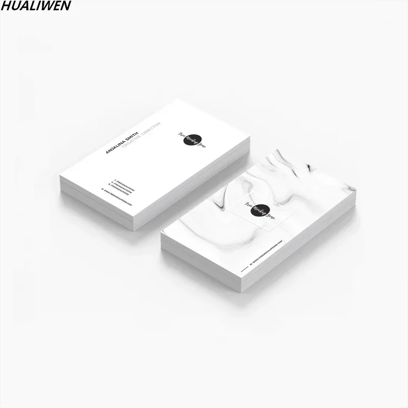 Design 300gms Printing Business Card Double-sided And Full Color Printing 100pcs