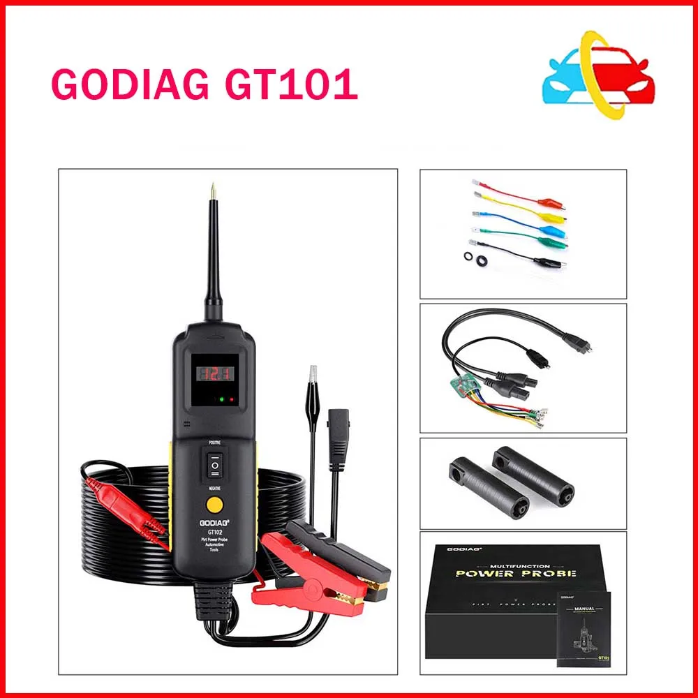 godiag-gt101-tester-per-sonda-per-circuito-di-alimentazione-dc-6-40v-diagnosi-del-sistema-elettrico-dei-veicoli-pulizia-dell'iniettore-di-carburante-e-test-del-rele