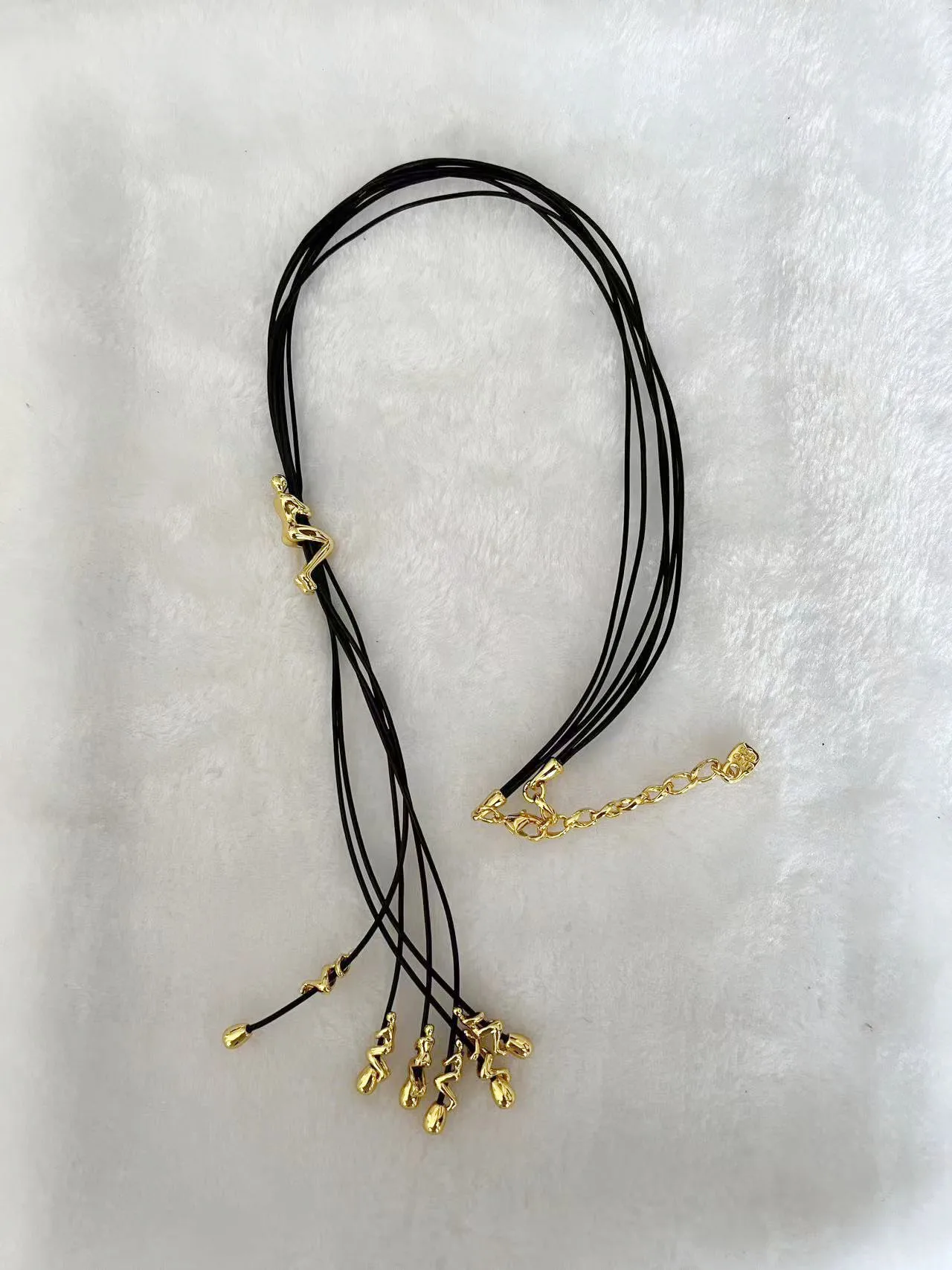 YS 2023 UNOde50 New Spanish Bestselling Creative Leather Rope Fashion Necklace Women's Romantic Jewelry Gift Bag