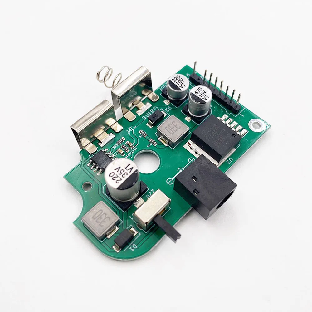 Pre-Saldato Per Sega Game Gear Gg Sostituire L'Alimentazione On Off Board Kit Di Riparazione Condensatori Ic