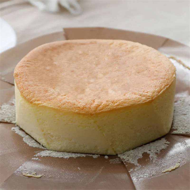 6" Baking Mat Chiffon Cake Border Mold Reusable Cake Liner Non-stick Baking Pan Sheet Easy Demoulding Round Oven Tray Paper silicone baking mat parchment baking paper