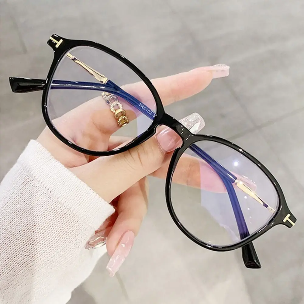 

Fashion Women TR90 Leopard Anti-Blu-Ray Glasses Frame Eyewear Optical Stripes Frame