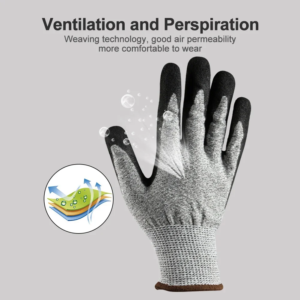 Durable Anti-Cut and Puncture-Proof Safety Gloves
